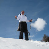 23.03.10 Schneeschuhwanderung Kasern - Adleralm , Ciaspolata Casere malga Adleralm