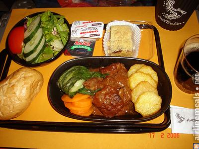 Airlines dinner: Arabic AirLines, Baltic Airline, Canadian Airline, China Airline, French Airline, and many more