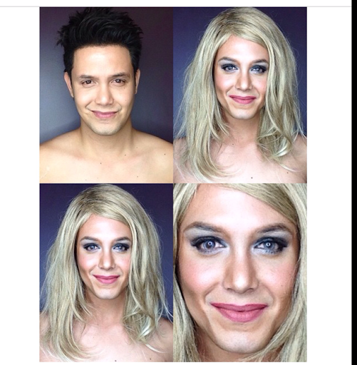 PHOTOS: Dad Transforms Himself Into Celebrities Using Makeup And Wigs 28 PHOTOS: Dad Transforms Himself Into Celebrities Using Makeup And Wigs 27