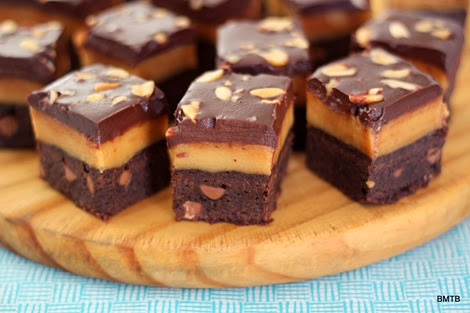 Peanut Butter Billionaire Brownie by Baking Makes Things Better (1)
