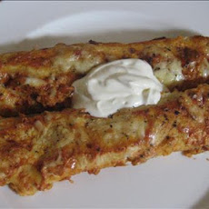 Sassy Chicken Enchiladas