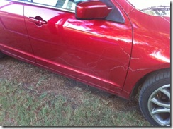 Car with Gum