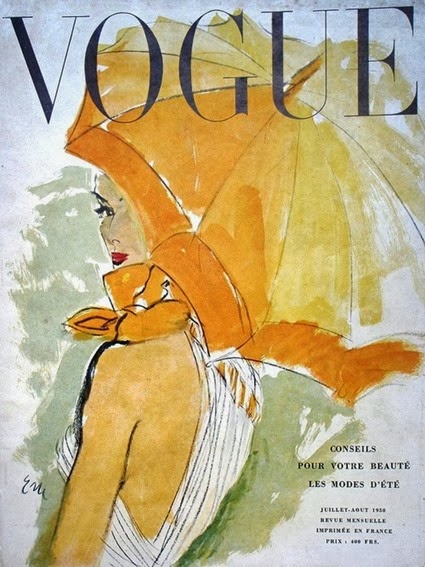 Vogue Paris cover, 1950