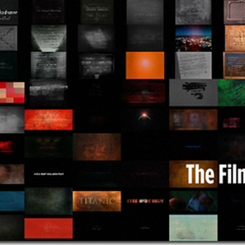Documentar despre evolutia genericelor şi titlurilor de filme : The Film Before The Film