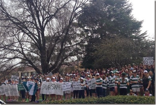 student protest 2014