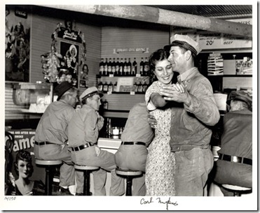 Dancing at Rosie's Cafe, Texas, 1937