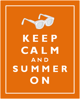 keep calm summer on