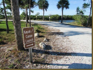 Launch site at Robinson Preserve