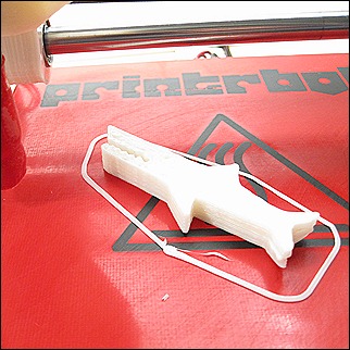 Printrbot first successful print