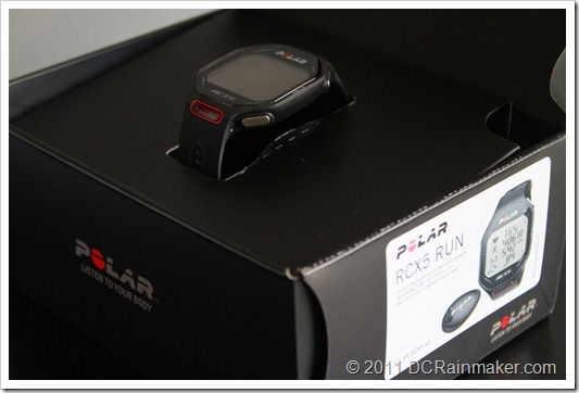 Polar RCX5 Run Box Standard Opened