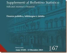 Supplemento al Bollettino Statitistico. Dicembre 2013