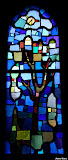 Jonah sitting outside Nineveh under a tree, which God let die to show Jonah that it was less important than all the people he spared. StainedWindows--3.jpg