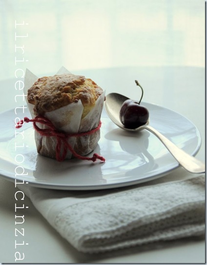 Muffin ciliegie e yogurt Muffin ciliegie e yogurt