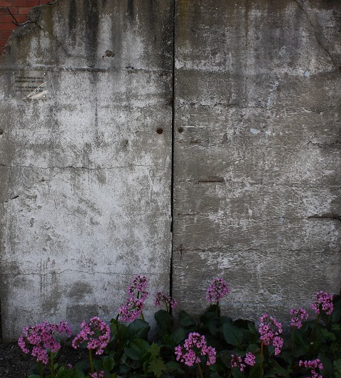 ... a piece of wall from Berlin ...