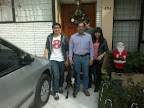 BACH llegando a casa donde la esperaba su hermosa familia ¡¡!!