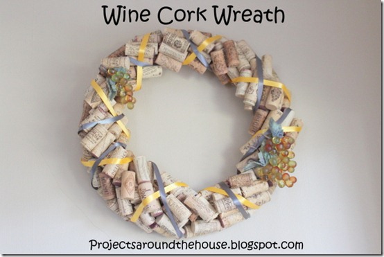 wine cork wreath wine cork wreath