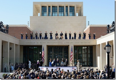 Bush 43 Library opens Bush 43 Library opens