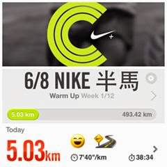 三小時內KO初半馬--2014 NIKE WE RUN TPE(上)04 三小時內KO初半馬--2014 NIKE WE RUN TPE(上)04