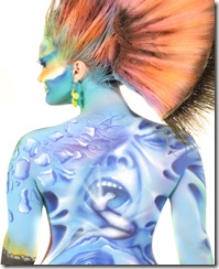 bodypainting-picturi pe corp