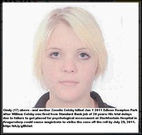 Colsby Cindy Edleen murdered with mother Zonelia fr William trial KemptonPark