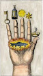 The Hand Of The Philosophers From Jj Hollandus Chymische Schrifften Vienna 1773
