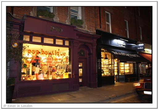 Pop Boutique, Monmouth Street