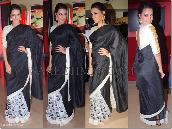 Neha_Dhupia_Masaba_Saree