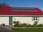 3.150 Kilowatt of Sharp Modules on a Wolfe Island home installed in 2006 under the RESOP program.