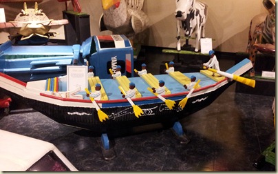 National Museum of Funeral History boat coffin National Museum of Funeral History boat coffin