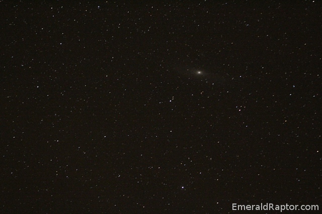 Stjerner og galaksen Andromeda