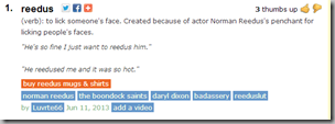 Reedus Urban Dictionary