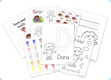 Dora Collage Dora Collage