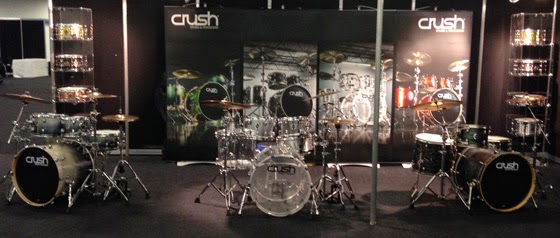 Crush Drums London Drum Show 2014 Report | From UK distributor Sound  Technology Ltd