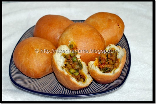 Stuffed Masala Bun - IMG_0745