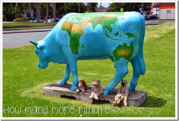 Shepparton: Mooving Art Exhibit ~ How Many More Minutes?