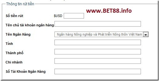 Rút tiền từ 12BET88 về tài khoản ngân hàng Rút tiền từ 12BET88 về tài khoản ngân hàng