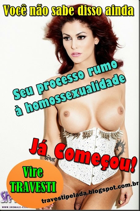 Seu processo rumo a homossexualidade já começou Seu processo rumo a homossexualidade já começou