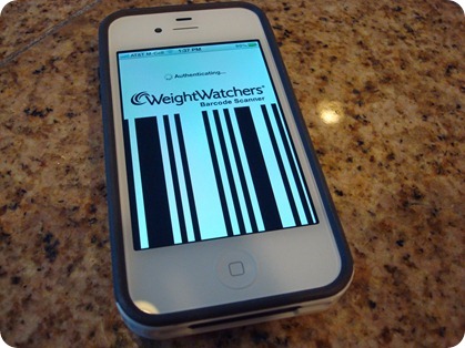 WW barcode scanner app weight watchers app