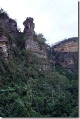 Views from the cable car at Scenic World, Katoomba, Blue Mountains