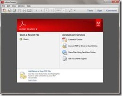 Adobe Reader 10
