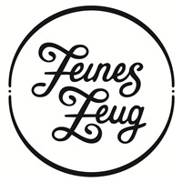 Logo Feines Zeug mit Kreis Logo Feines Zeug mit Kreis