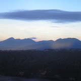 The Batukaru mountains from Gunung Batur crater rim (Daniel Quinn, September 2010)