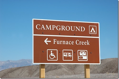 Furnace Creek Sign