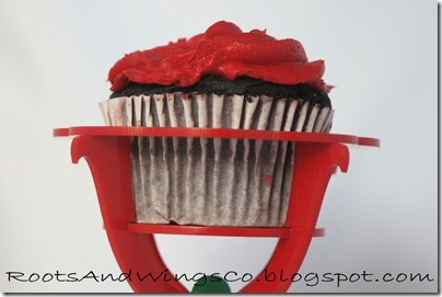 flower cupcake holder d