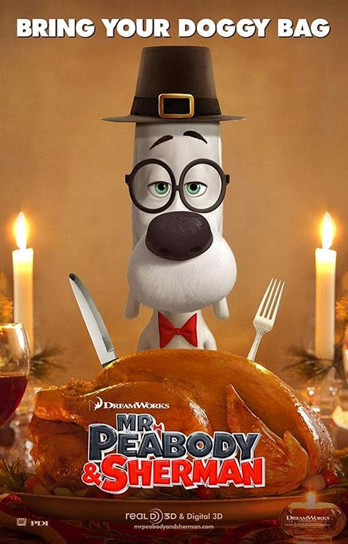 Mr. Peabody Hálaadása egy poszterét