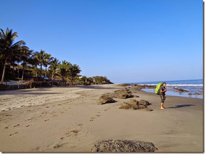 recherche de bugalow sur la plage de Mancora (las Pocitas - Vichayito)