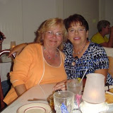 Cindy and Pam at Captains Quarters.