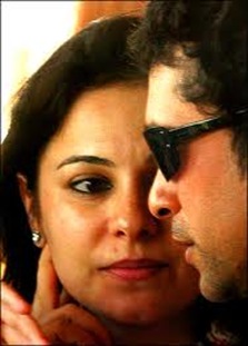 Sachin with Anjali