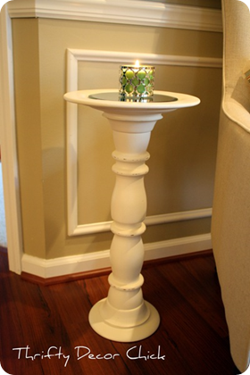 candlestick turned table
