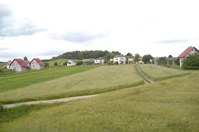 Typical Polish countryside.